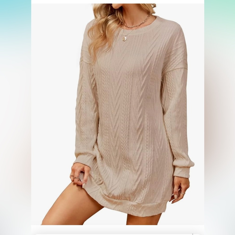 Black sweater dress